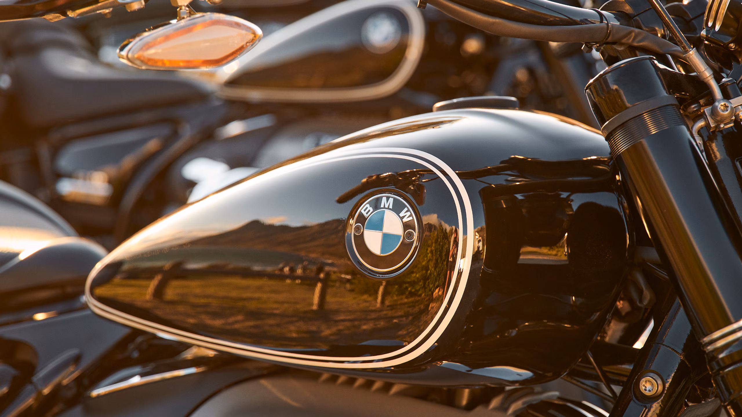 Close up of BMW logo in San Jose BMW Motorcycles